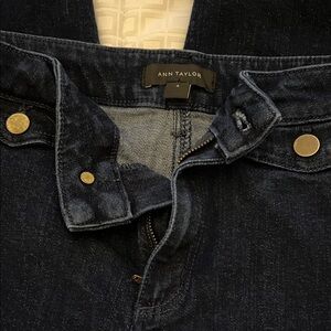 Ann Taylor Navy Wide Leg Pants